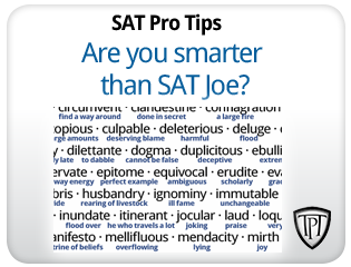 Are you smarter than SAT-Joe